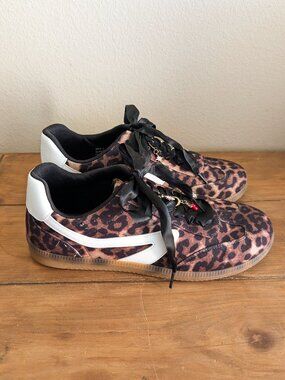 Dolce Vida Leopard Print Sneakers